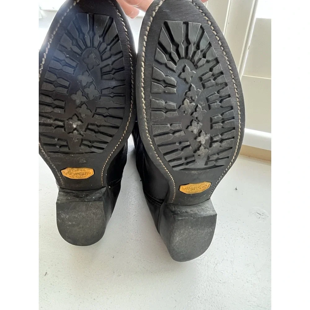 Brooks leather cowboy